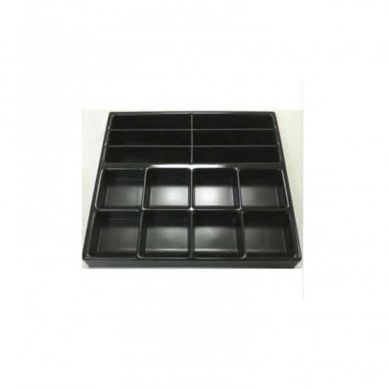 Лоток денежный (М3) для купюр и монет пластмассовый 340*305*60