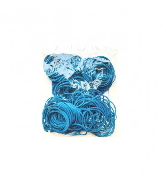 Резинки канцелярские 40 мм (синие)/ 100гр