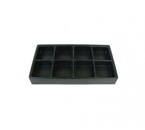 Лоток денежный (М9) для  монет пластмассовый 340 х 180 х 45 мм	