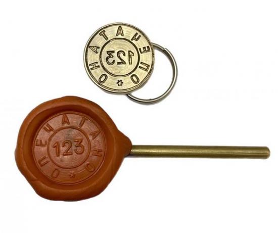 Опечатывающее устройсво флажок/ пластик