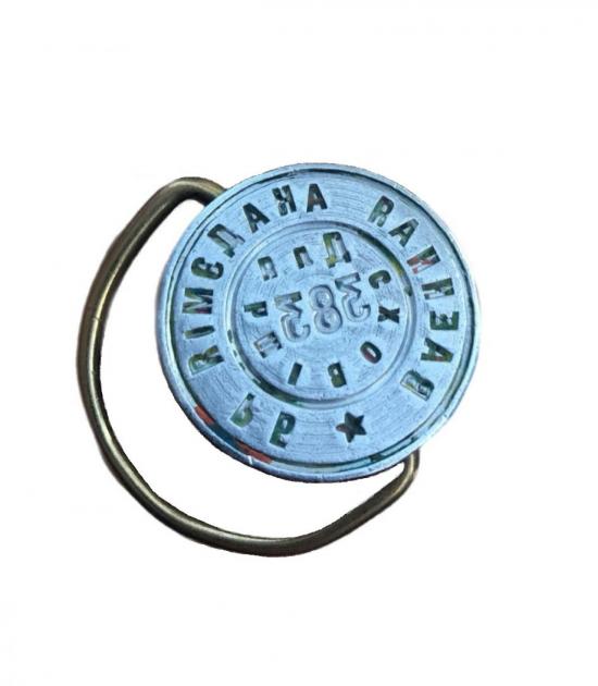 Металлическая печать - военная академия