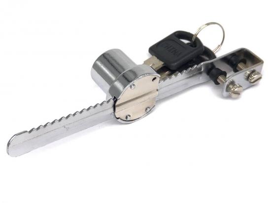 Замок витринный 805 реечный (120мм) мастер