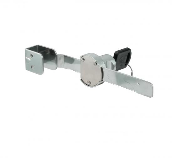 Замок витринный 805 реечный (140мм) вс