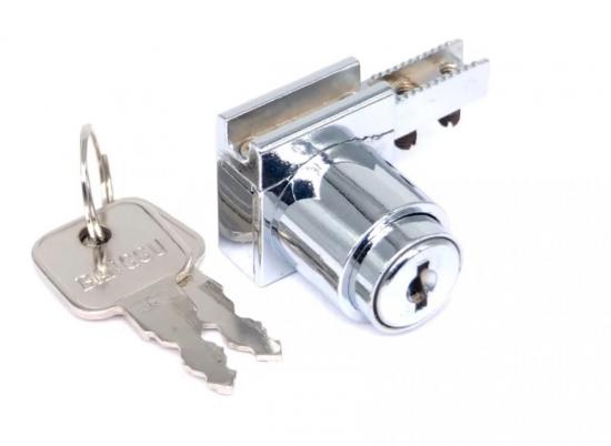 Замок витринный 601 с кнопкой